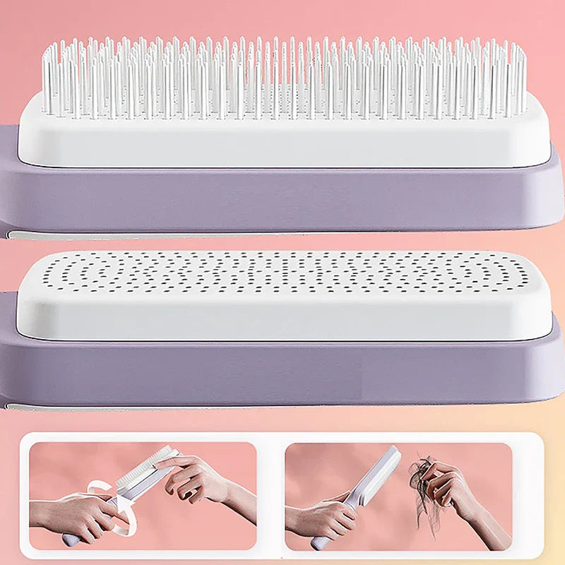 Easy-Clean Hairbrush for Women