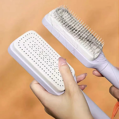 Easy-Clean Hairbrush for Women